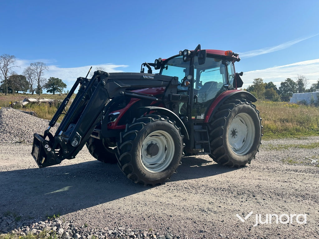 Traktor med lastare