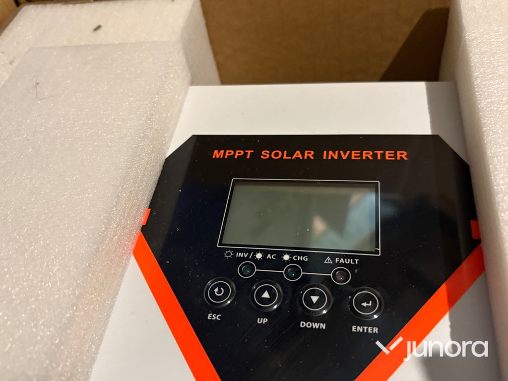 Solcellspaket off-grid – VEVOR Hybrid 3500W med Luxorparts 2000W växelriktare