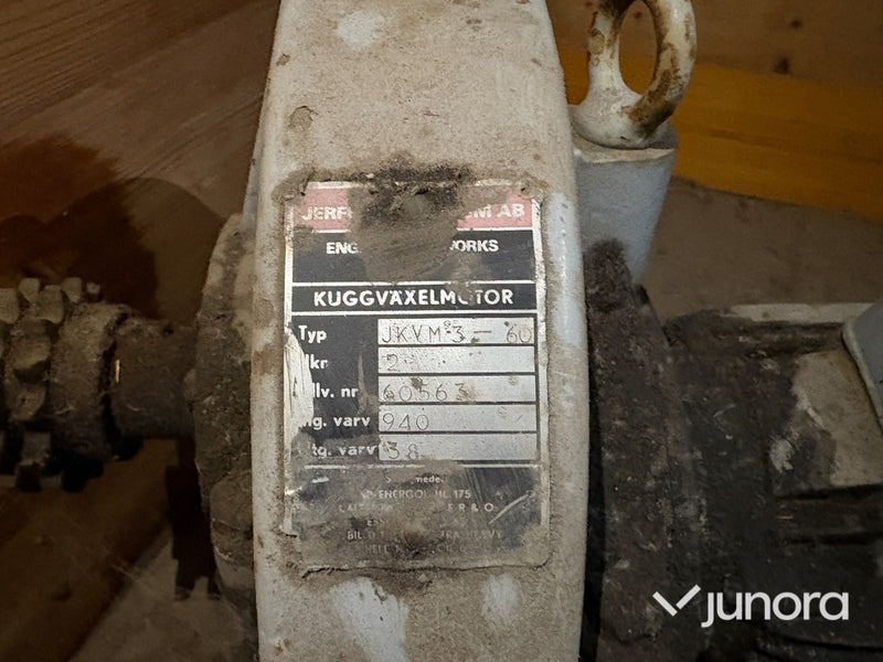 Kuggväxelmotor Jerfed Grafström AB
