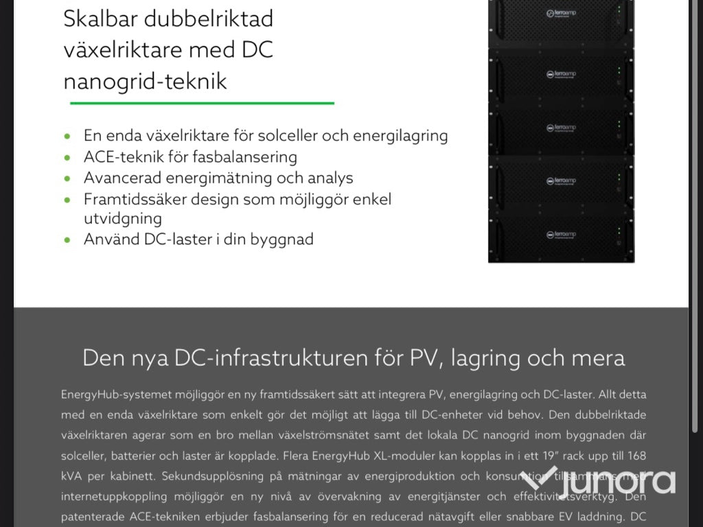 Rackskåp - Ferroamp, EnergyHub XL42U