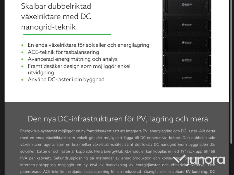 Rackskåp - Ferroamp EnergyHub XL42U