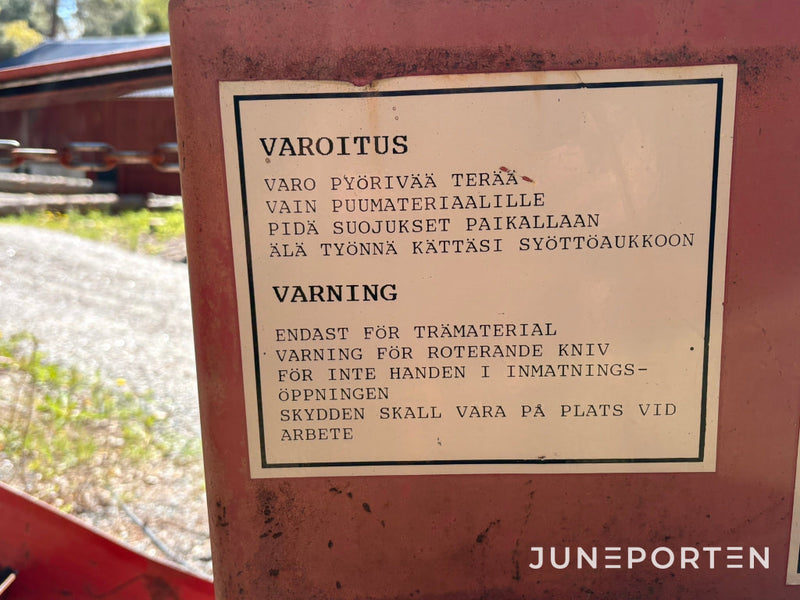 Vedklipp Pilke Patu traktordriven
