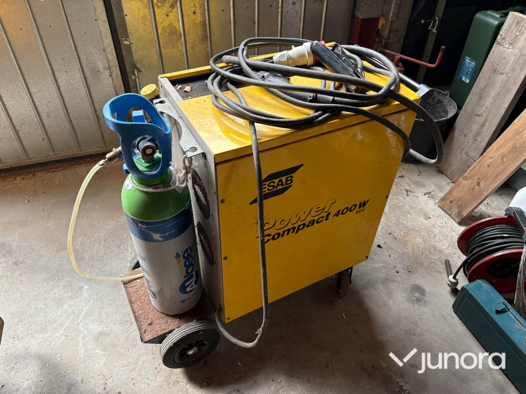 Migsvets - ESAB Power Compact 400W med vattenkylning