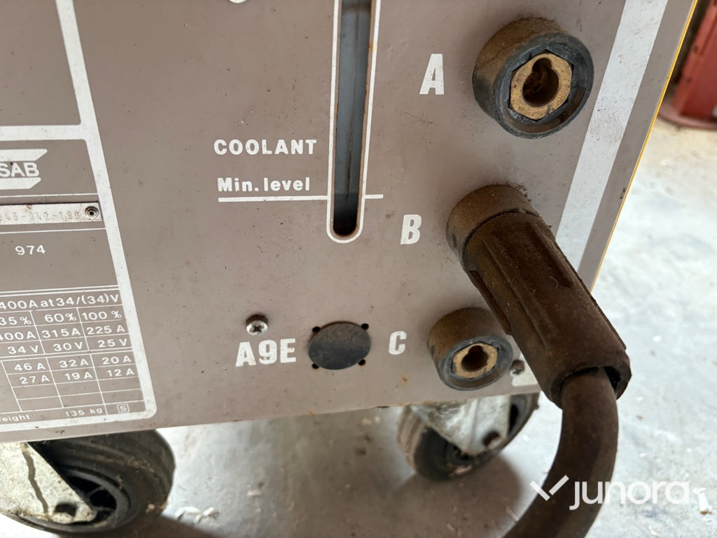 Migsvets - ESAB Power Compact 400W med vattenkylning
