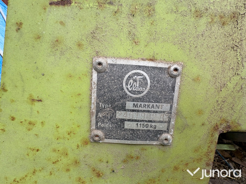 Fyrkantspress Claas Markant