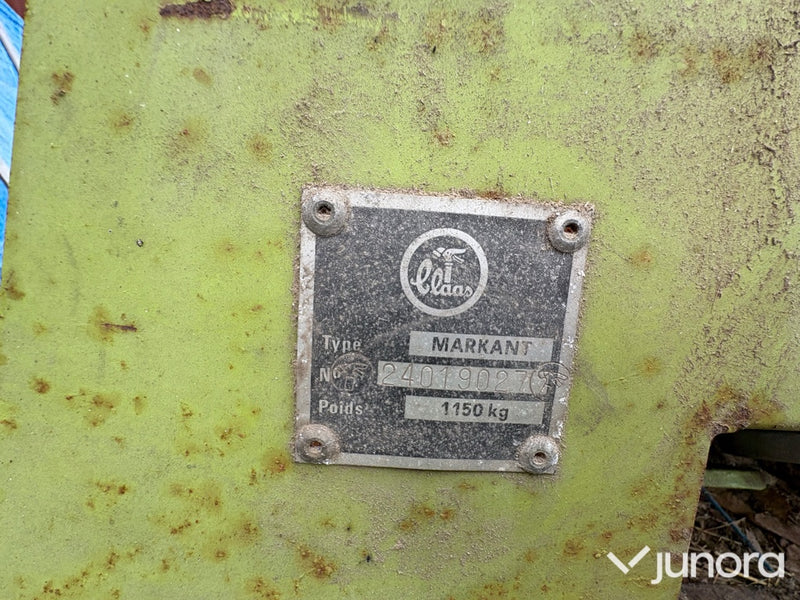 Fyrkantspress Claas Markant