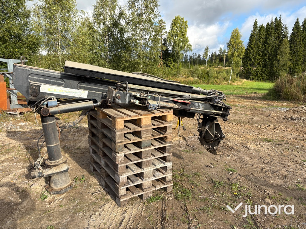 Traktor grävare