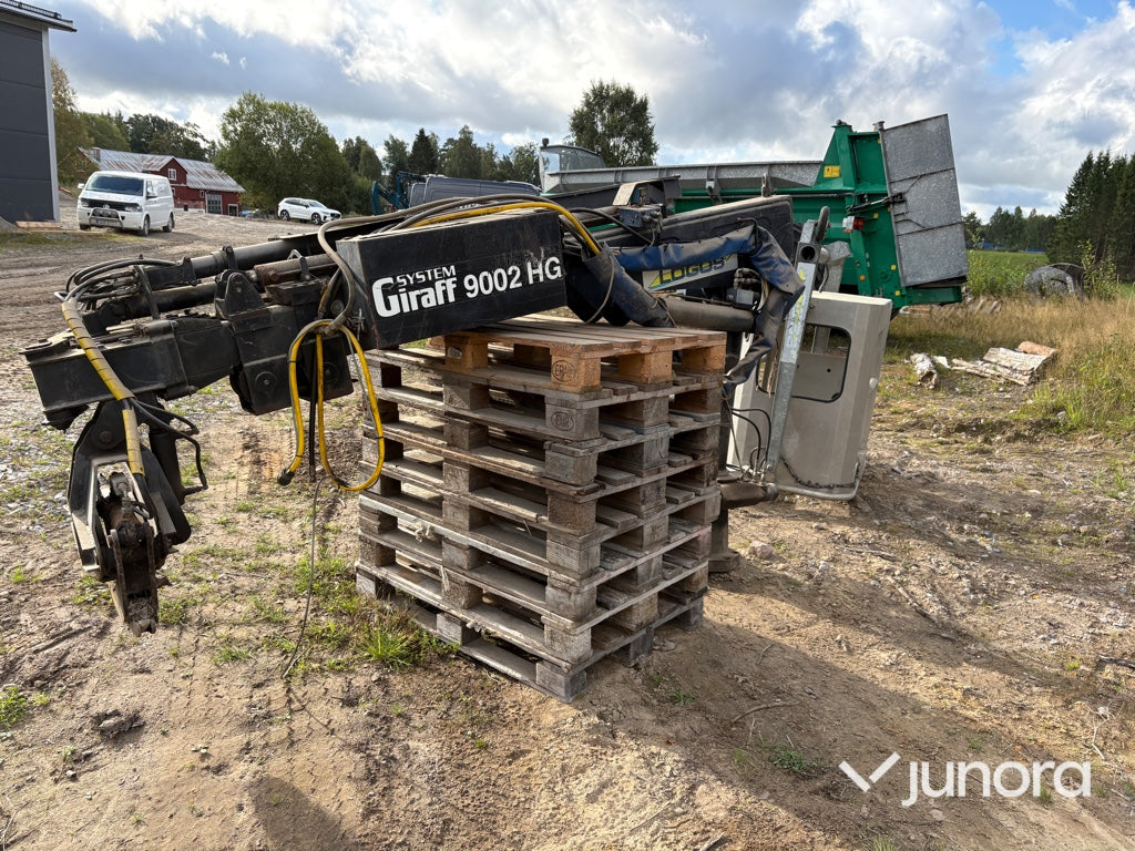 Traktor grävare