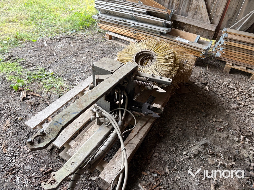 Traktor grävare