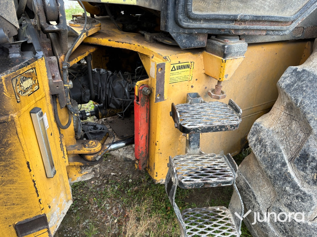 Traktor grävare