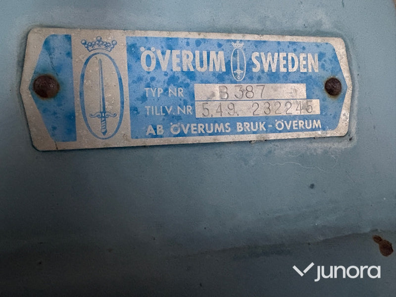 3-skärig plog - Överum