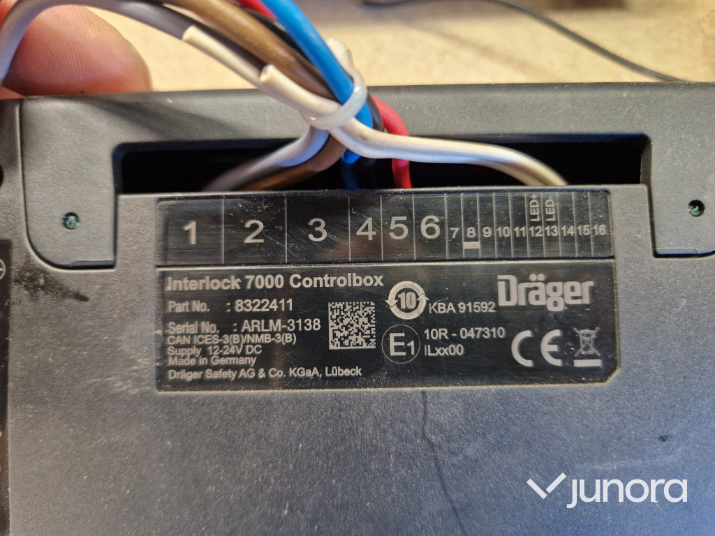 Alkolås Dräger Interlock 7000 , 5 Stycken
