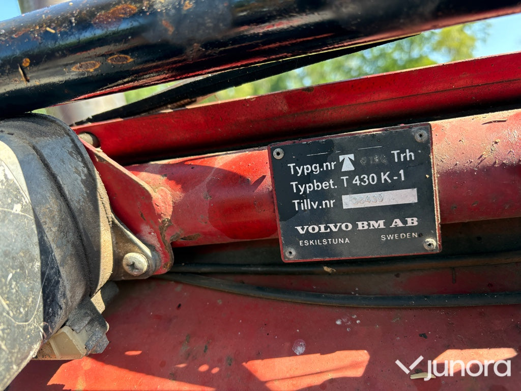 Traktor + Lastare - Volvo BM, 430, Ålö lastare
