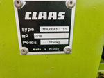 Hårdpress - Claas Markant 51