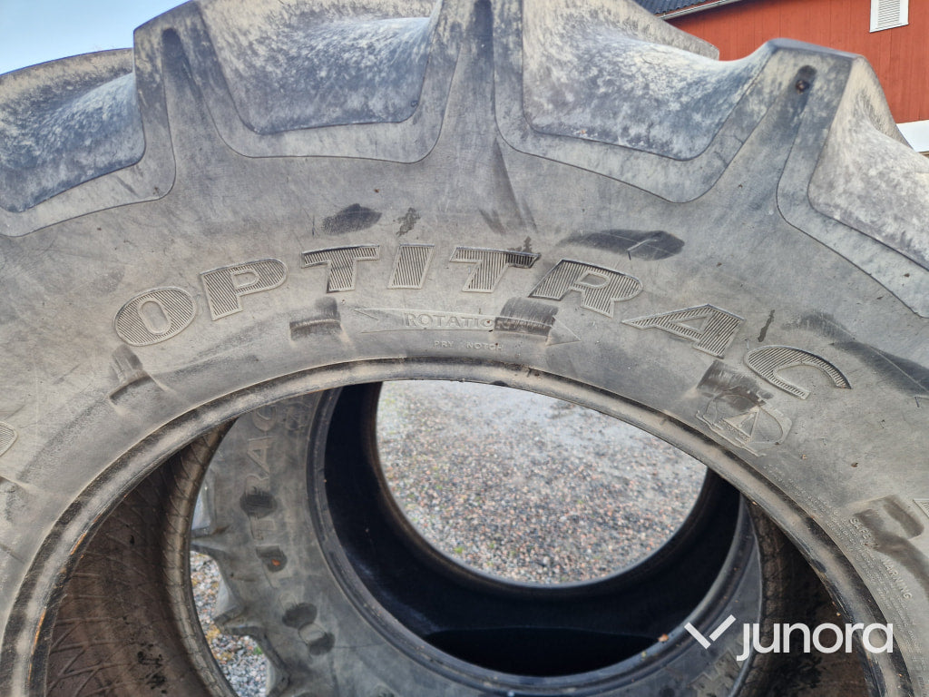 Traktordäck - GoodYear Optitrac DT 818, 600/65 R38