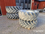 Traktordäck & fälg - Trelleborg 650/65R42 & 540/65R30
