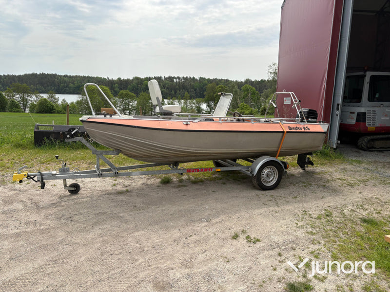 Buster RS inklusive båttrailer och tillbehör