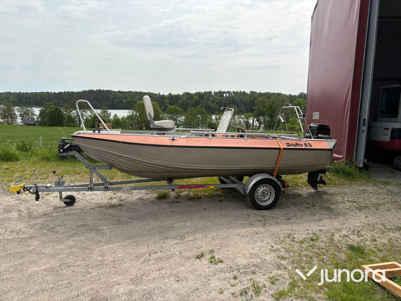 Buster RS inklusive båttrailer och tillbehör