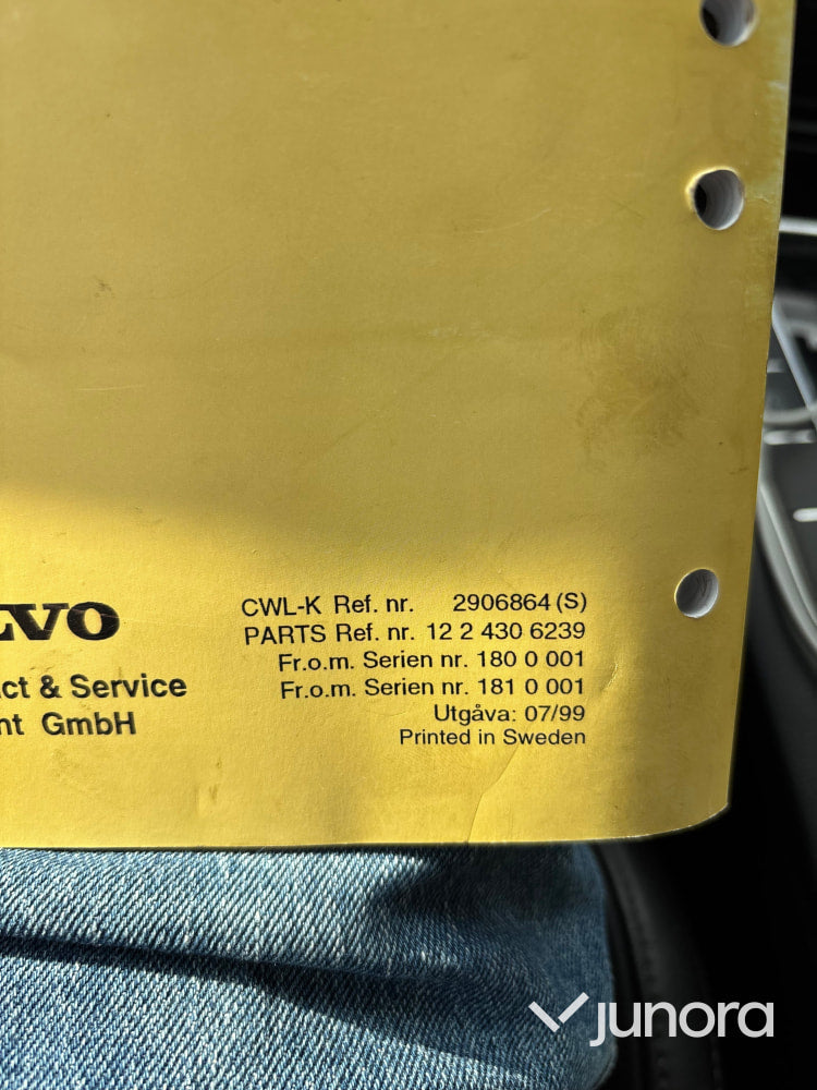 Hjullastare Volvo L30 med redskap