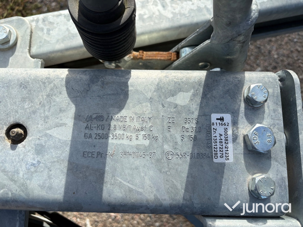 Släpvagn med tipp Humbaur HTK 3500.41