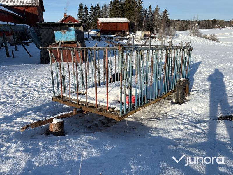 Fodervagn - På hjul