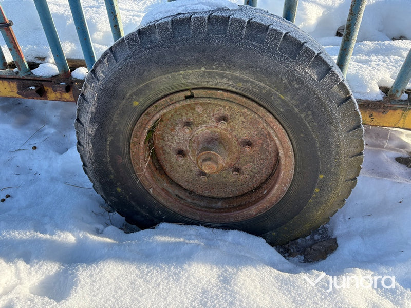 Fodervagn - På hjul