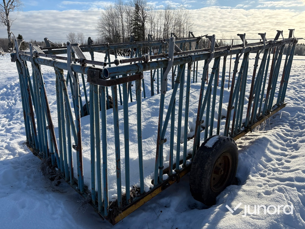 Fodervagn - På hjul
