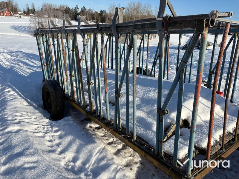Fodervagn - På hjul