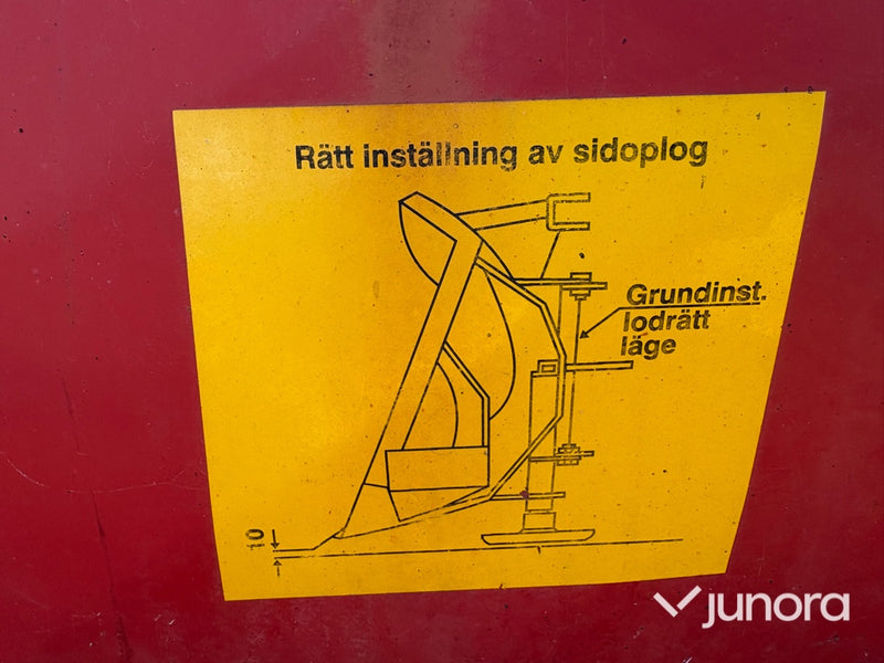 Sidovinge - Traktor trepunktfäste Mählers SP14-HDUB