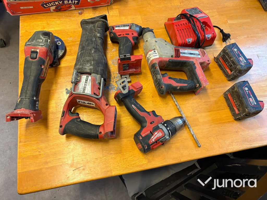 Handverktyg - Milwaukee, Batteri