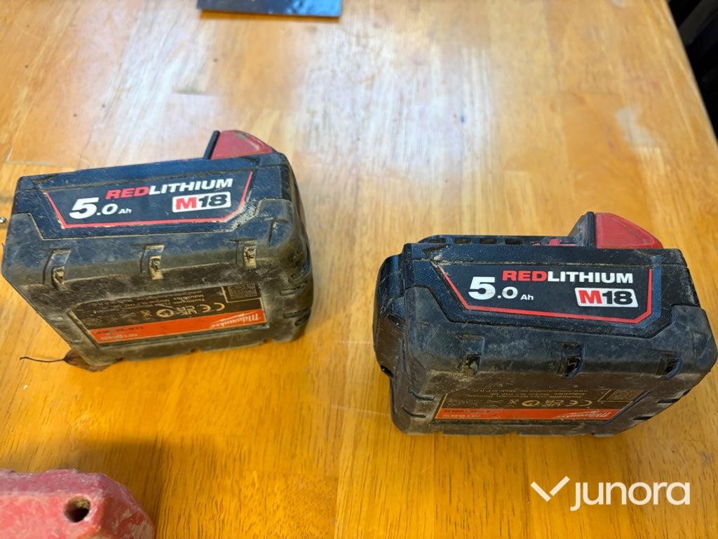 Handverktyg - Milwaukee, Batteri