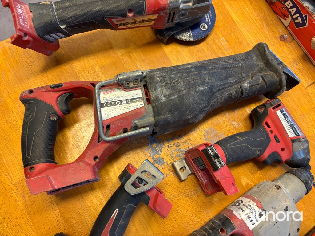 Handverktyg - Milwaukee, Batteri