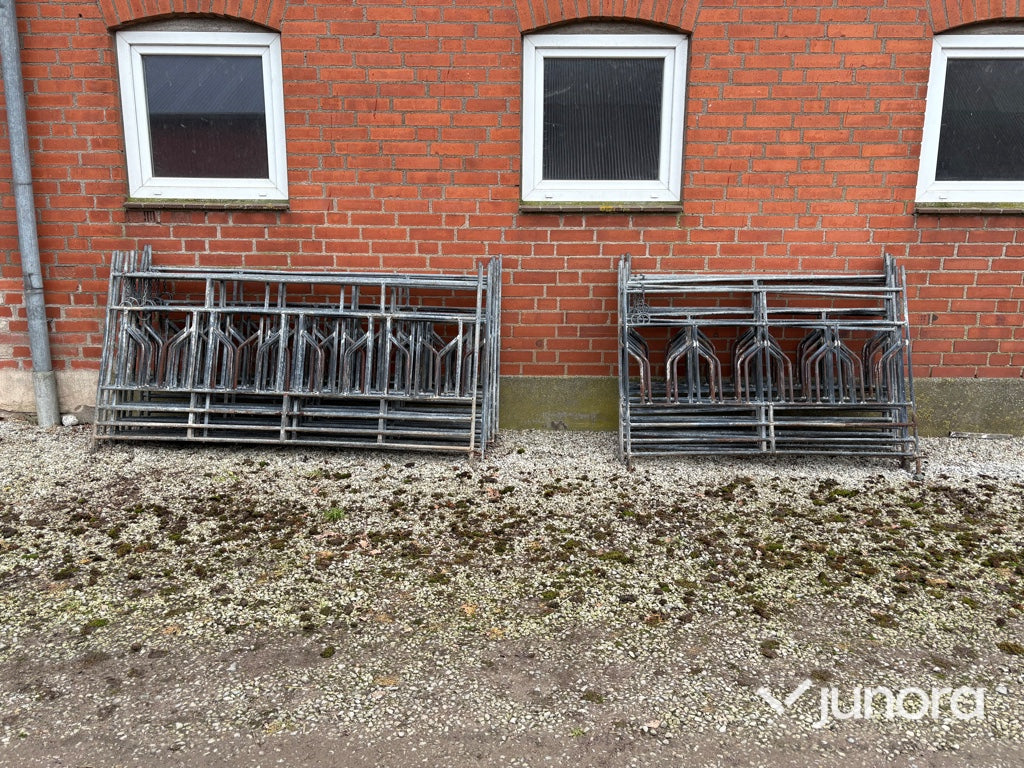 Foderstaket till får – 19 sektioner, galvaniserade