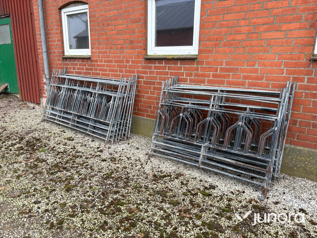 Foderstaket till får – 19 sektioner, galvaniserade