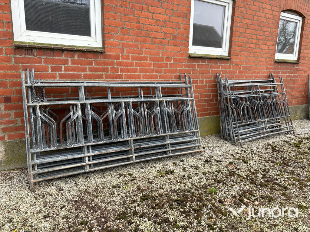 Foderstaket till får – 19 sektioner, galvaniserade