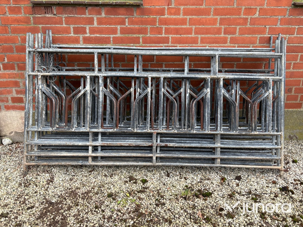 Foderstaket till får – 19 sektioner, galvaniserade