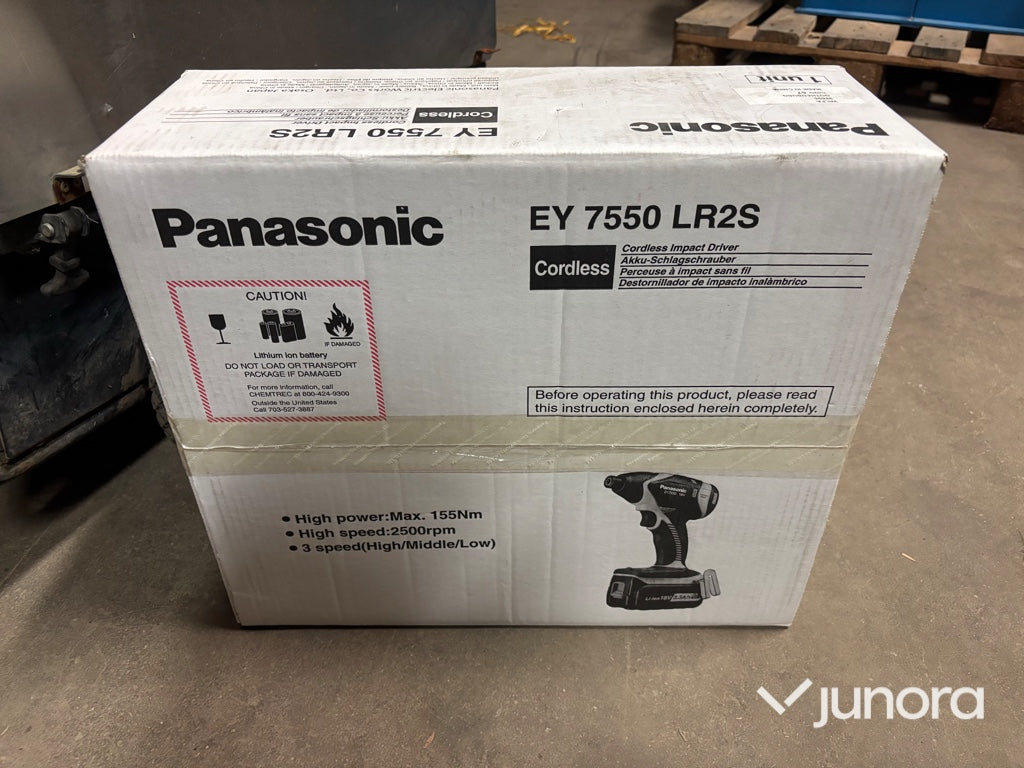 Slagborr / Mutterknack - Panasonic EY 7550 LR2S