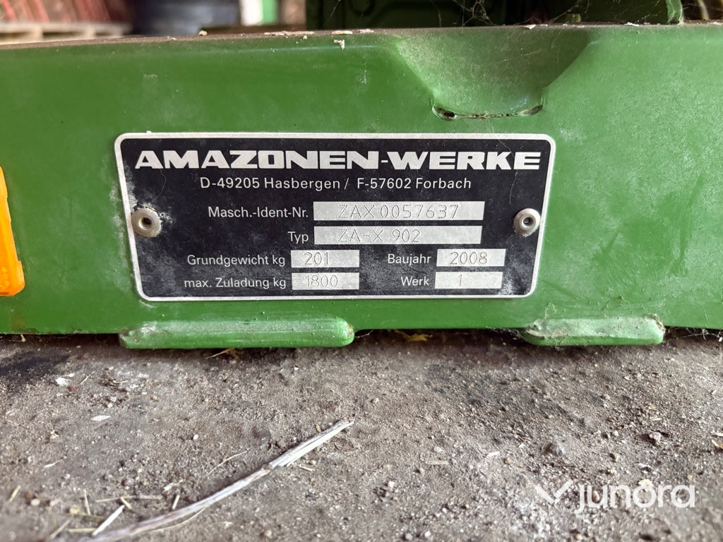 Konstgödselspridare - Amazone ZA-X 902