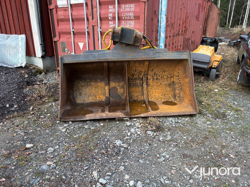 Planeringsskopa - B20, Med mellanvägg