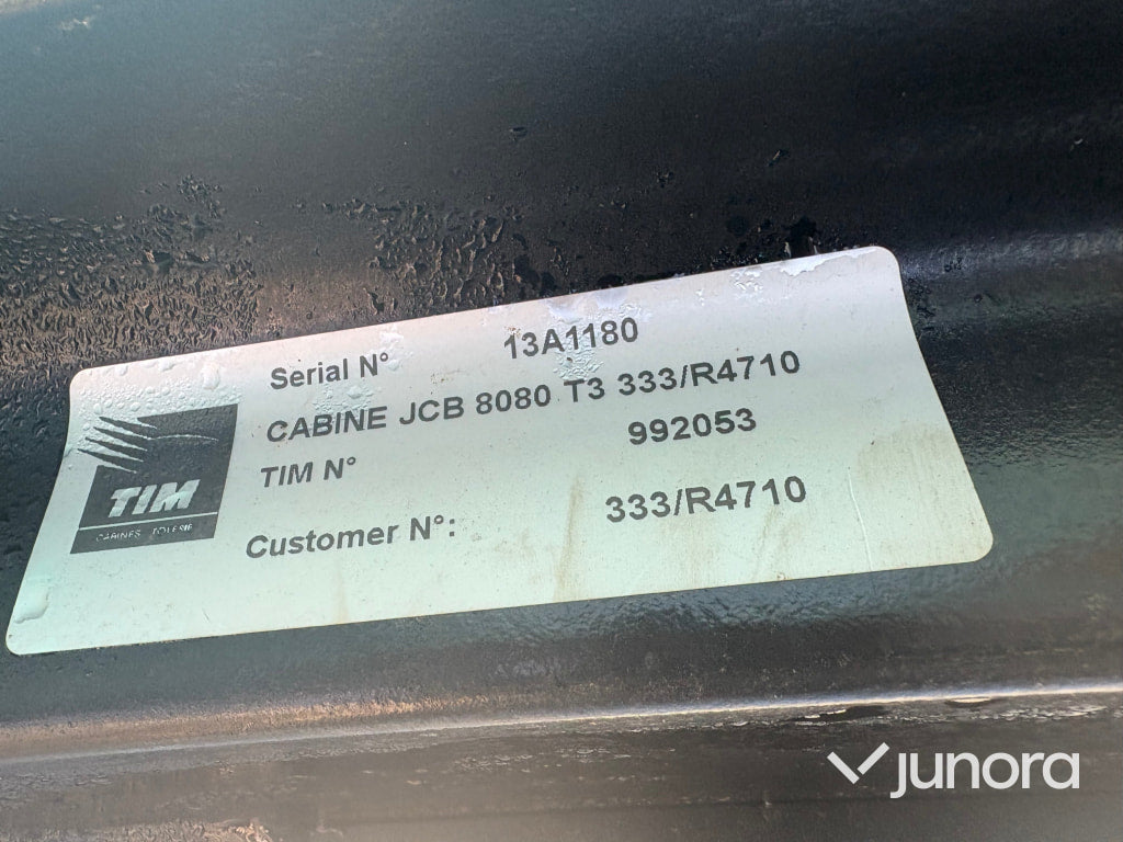 Grävmaskin - JCB, 8085 ZTS