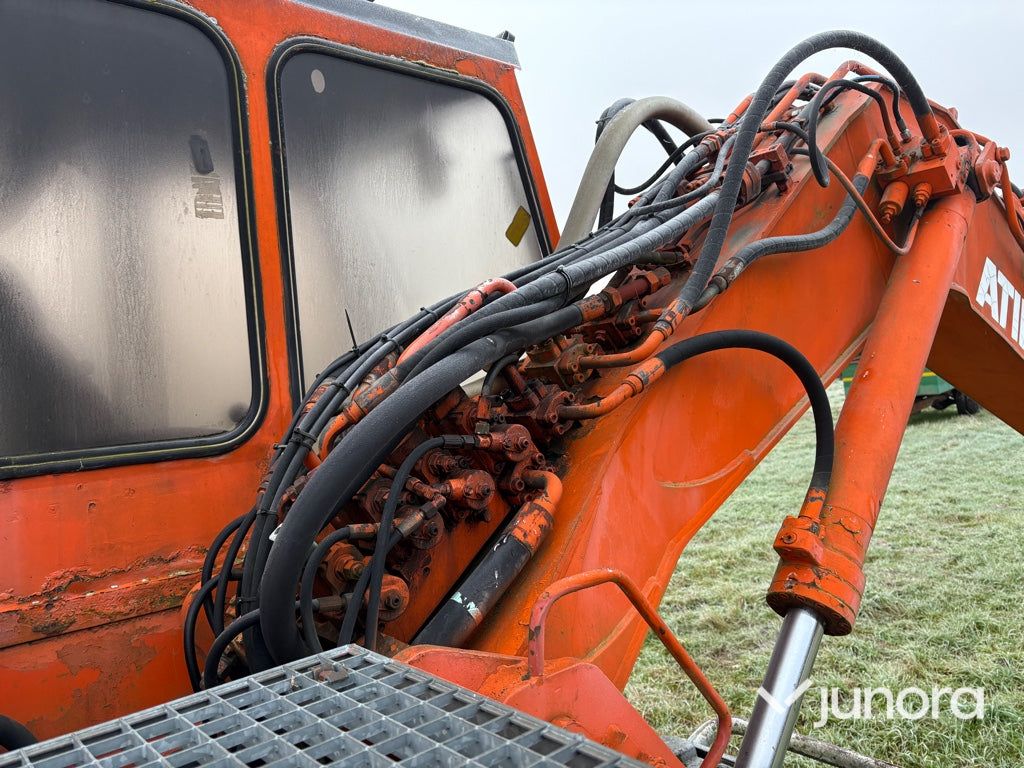Hjulgrävare - Atlas 1304 med tiltrotator + redskap