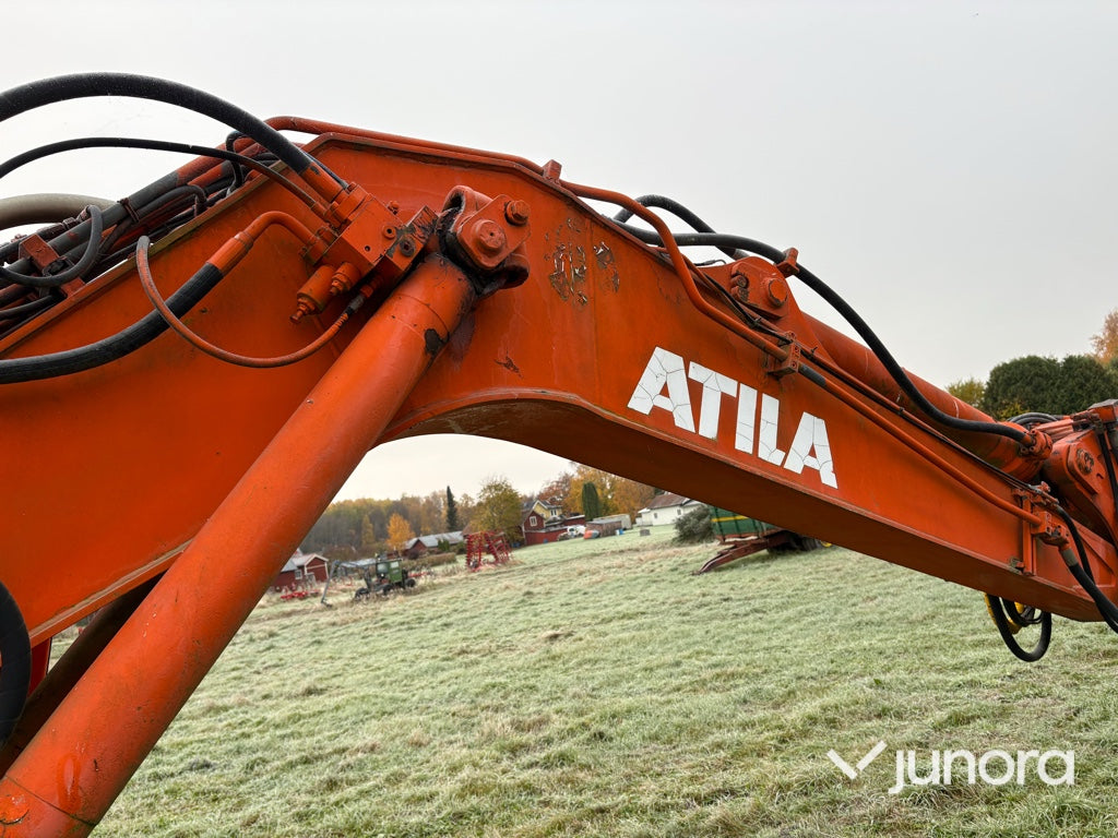 Hjulgrävare - Atlas 1304 med tiltrotator + redskap