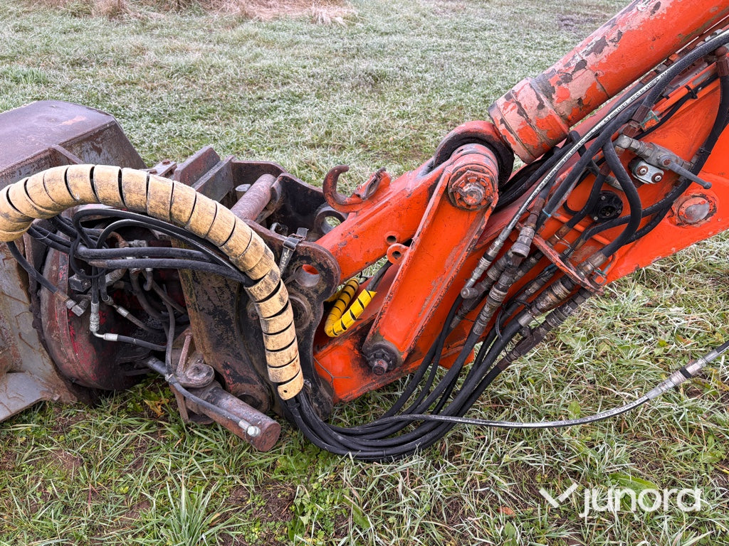 Hjulgrävare - Atlas 1304 med tiltrotator + redskap