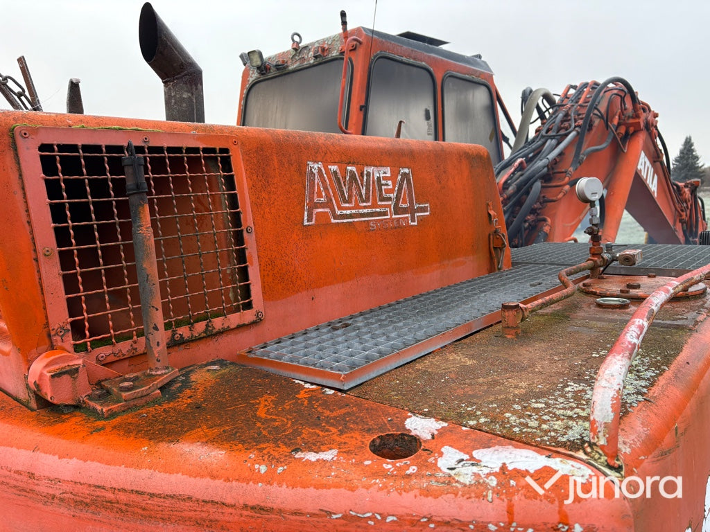 Hjulgrävare - Atlas 1304 med tiltrotator + redskap
