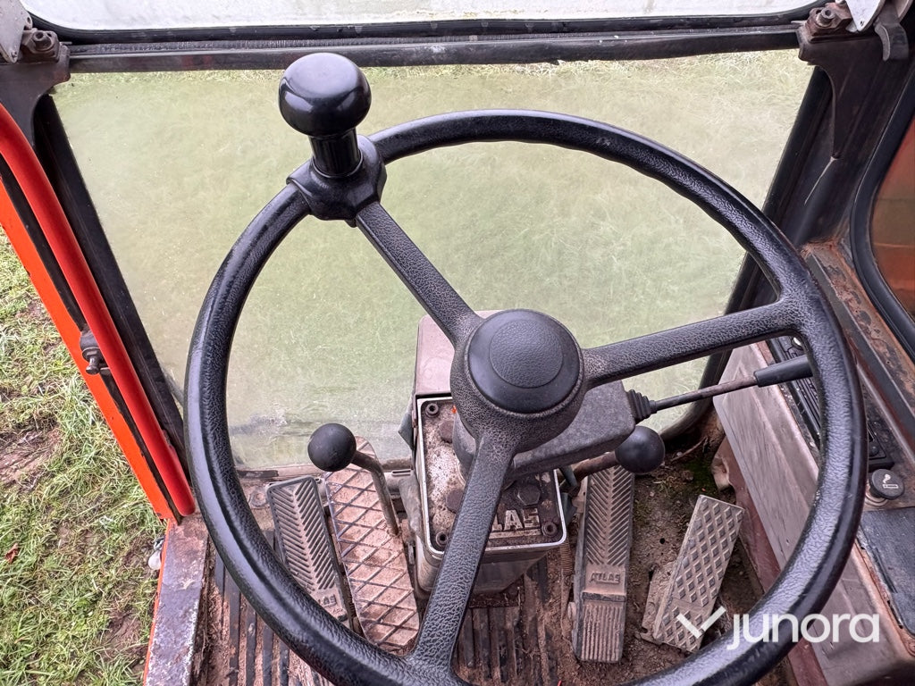 Hjulgrävare - Atlas 1304 med tiltrotator + redskap