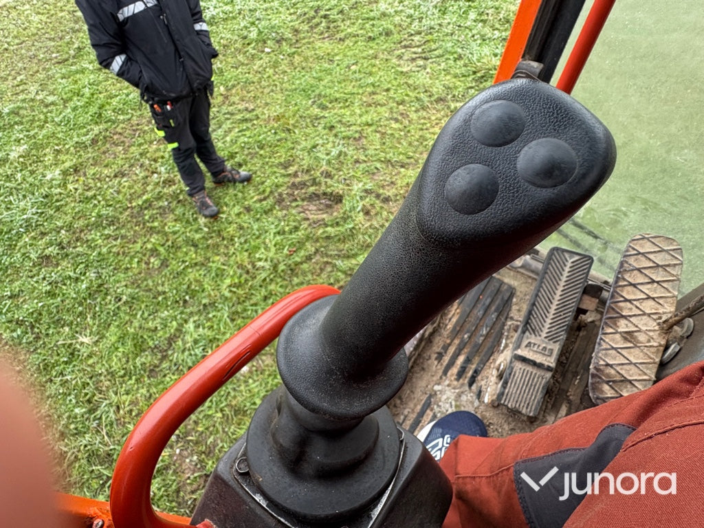 Hjulgrävare - Atlas 1304 med tiltrotator + redskap
