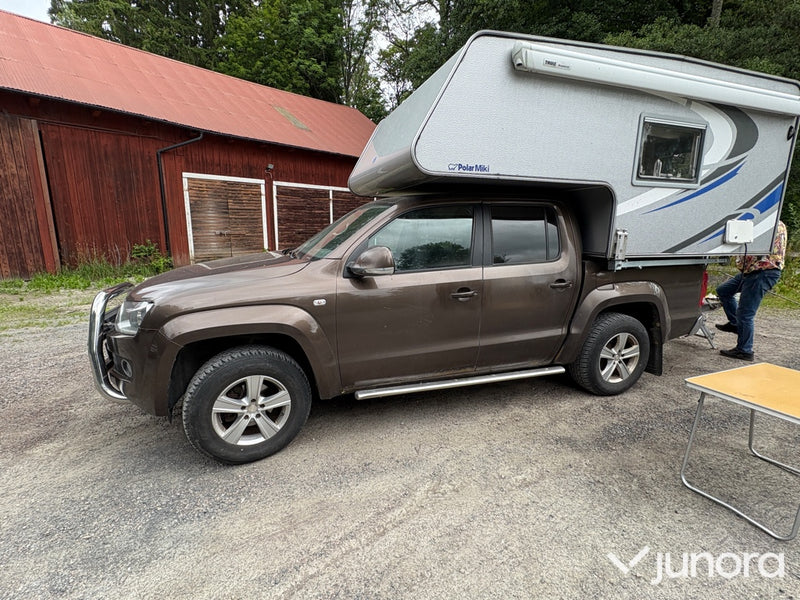 Volkswagen Amarok med camperdel