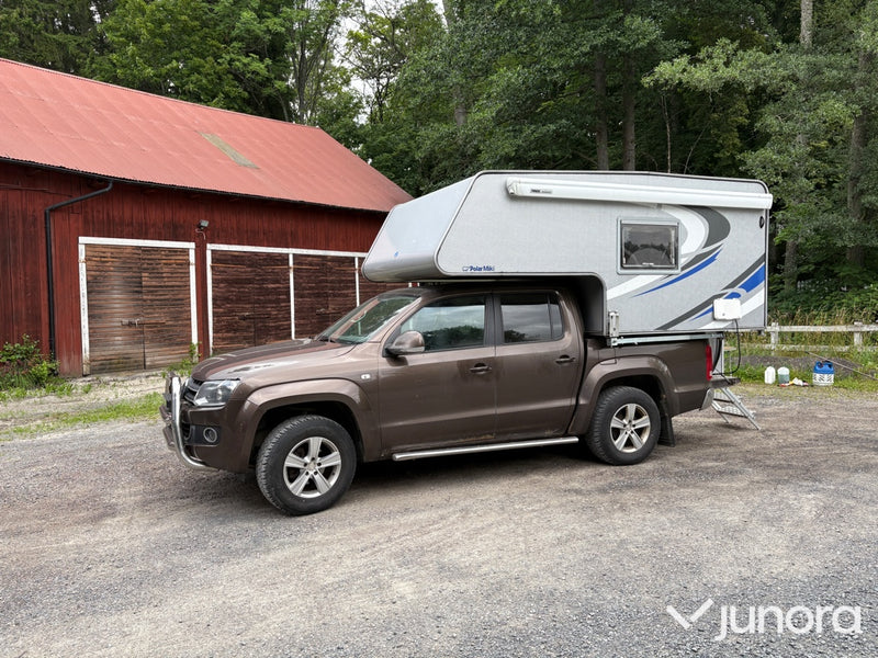 Volkswagen Amarok med camperdel