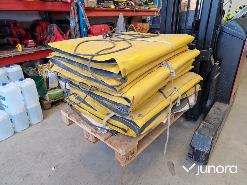 Värmemattor Ebeco 1000 W , 8 Stycken