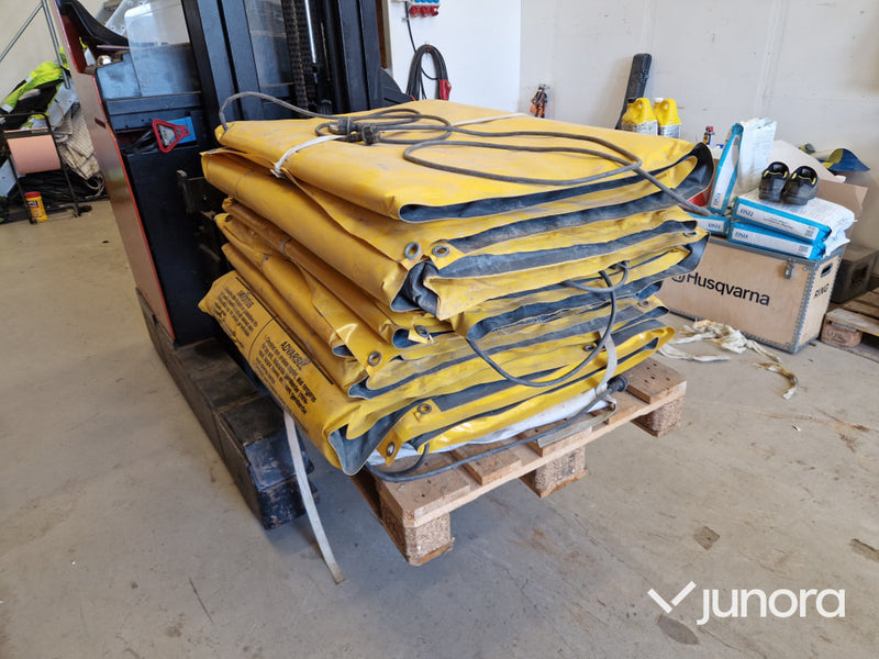 Värmemattor Ebeco 1000 W , 8 Stycken
